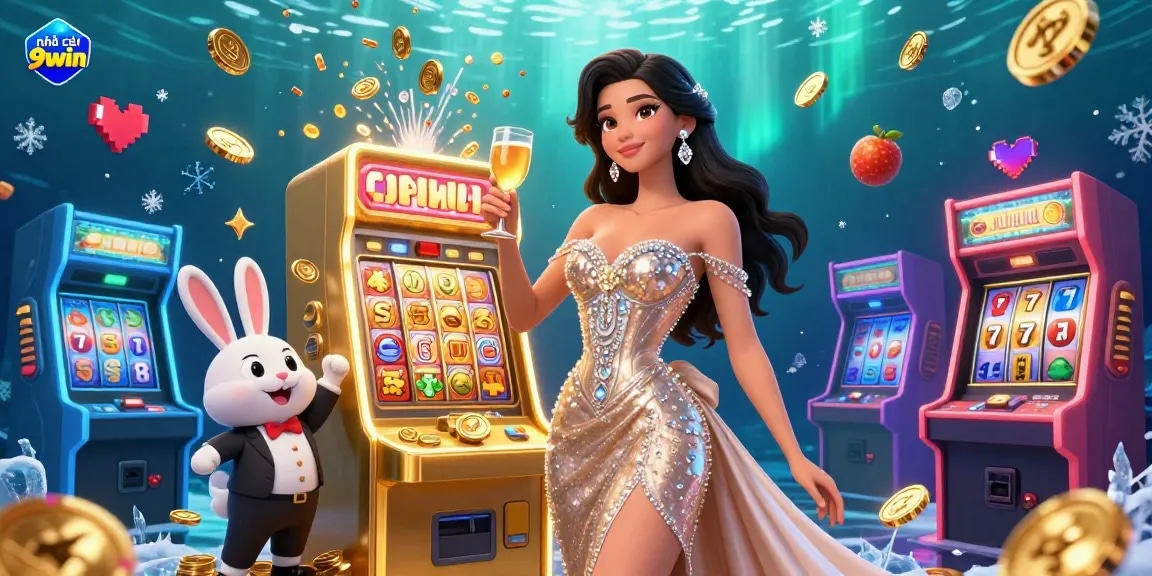 Experience thrilling games at nhà cái 98win's vibrant casino scene with dynamic slot machines and a glamorous atmosphere.