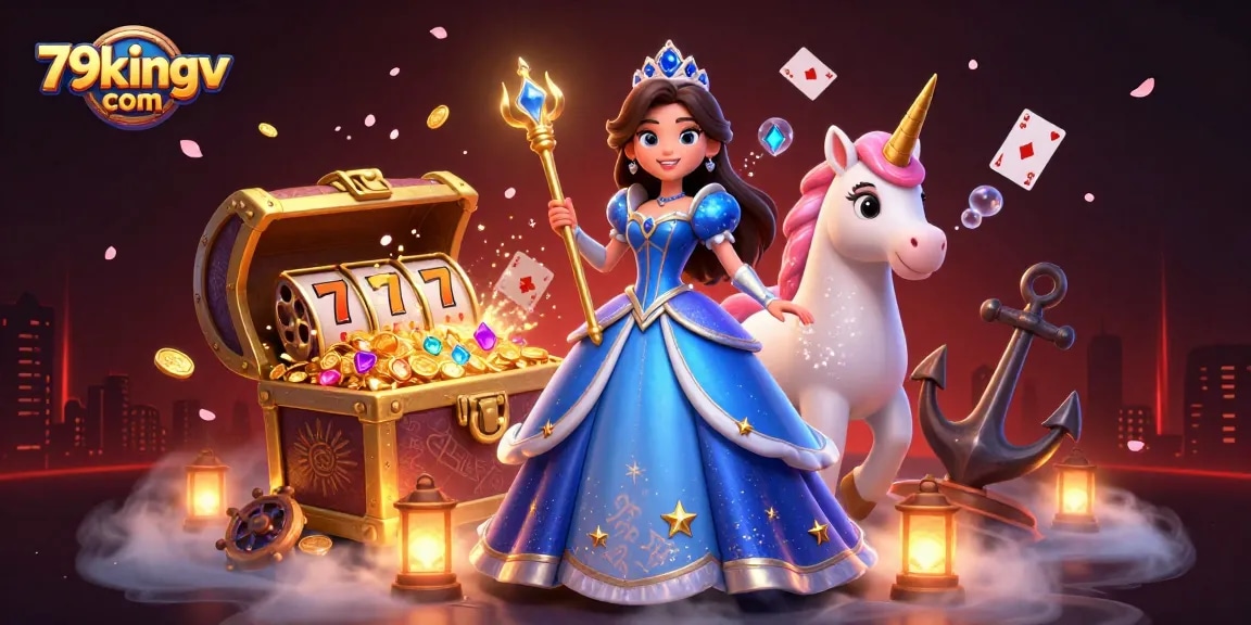Experience the magic of winning at 79kingv com with captivating casino action and enchanting characters.