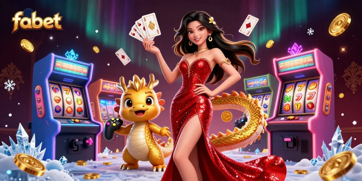 Engage in captivating gameplay with fabet featuring stunning visuals of a casino scene filled with excitement.