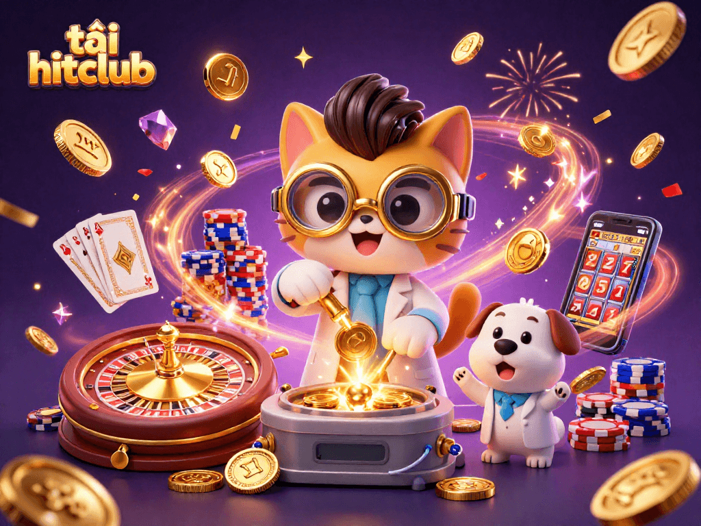 Experience thrilling gaming action with tải hitclub and vibrant casino visuals