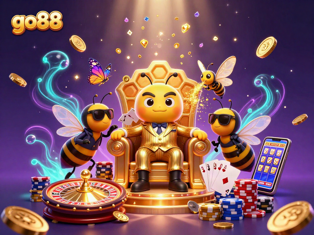 Engage in thrilling gaming action with go88's vibrant casino scene, featuring rich visuals and dynamic gameplay.