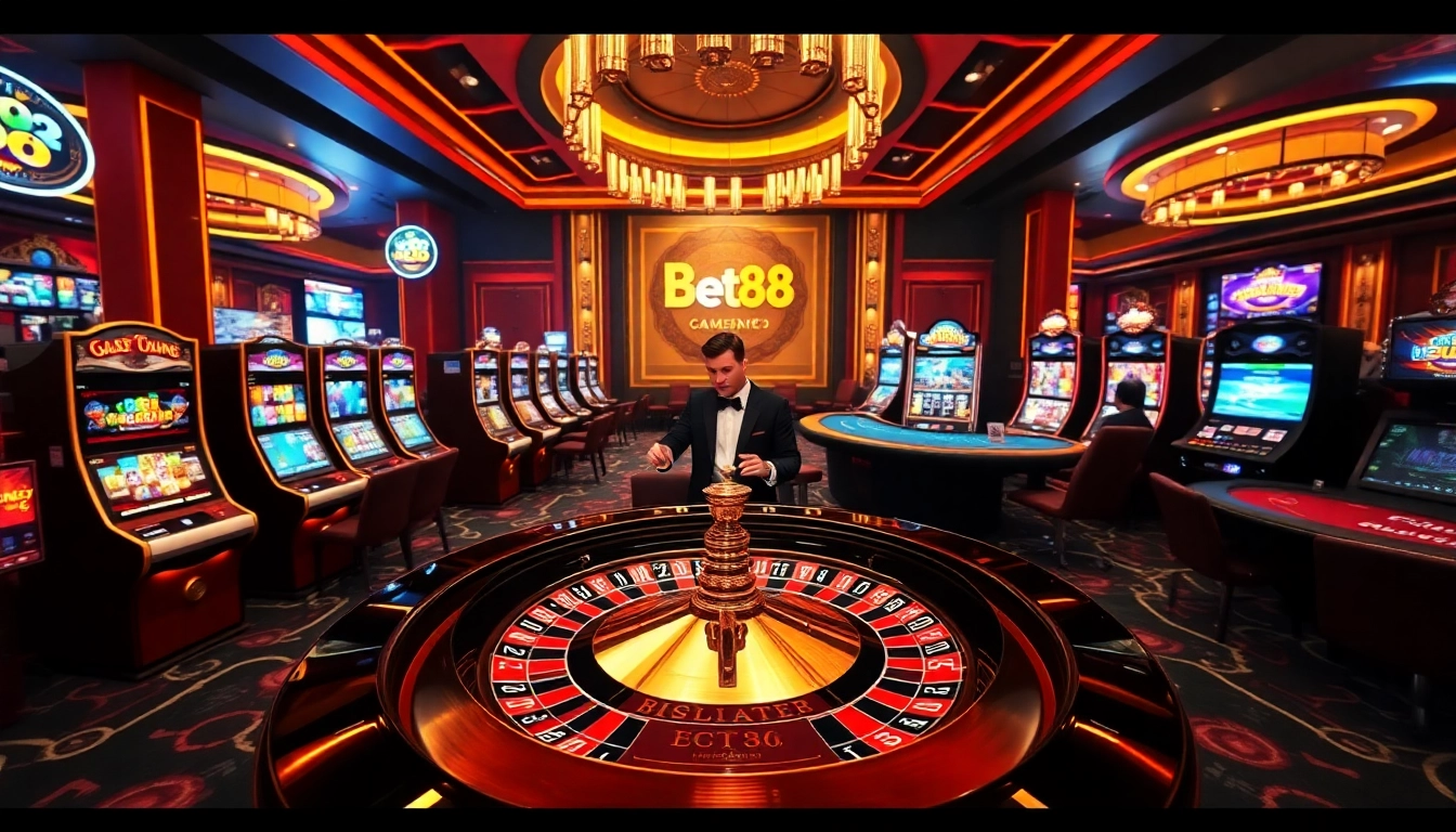 Experience the thrill of Bet88 with dynamic casino games and exciting betting options.