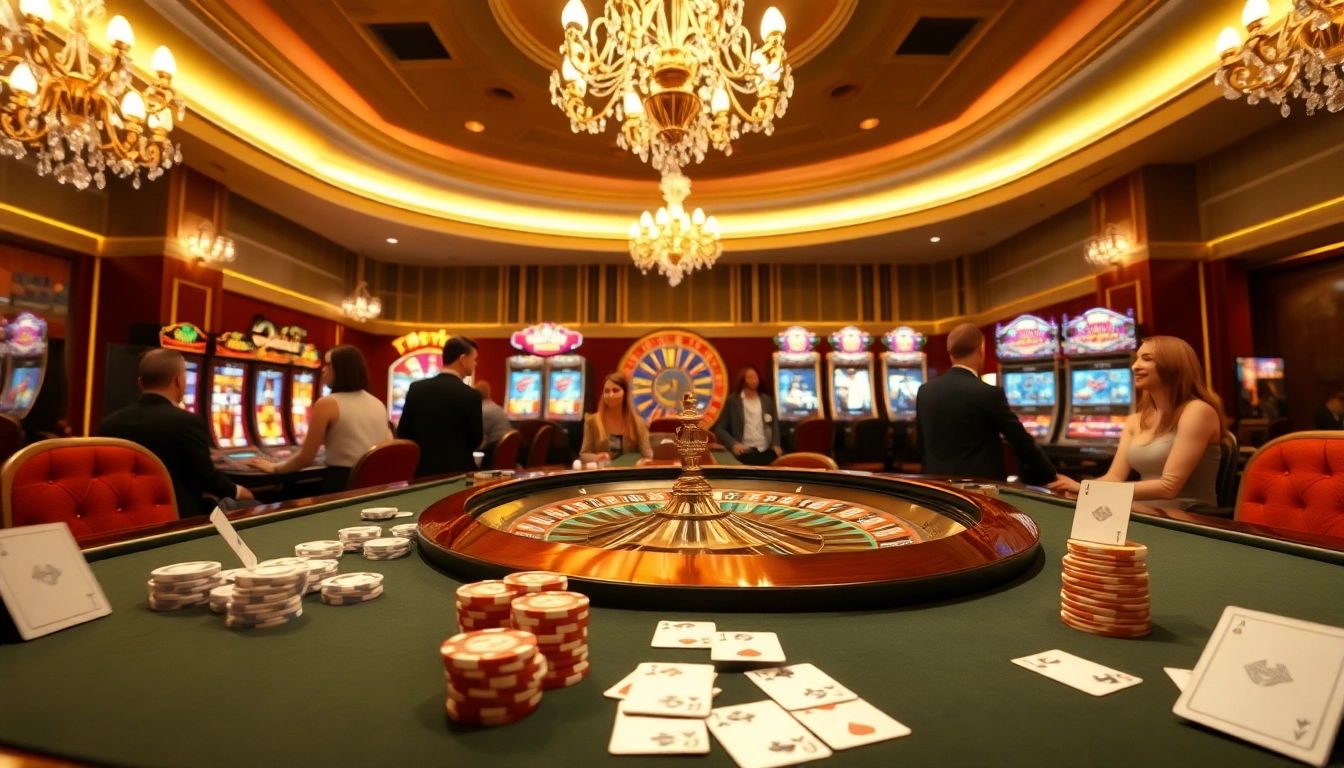 Experience the excitement of 88vv casino gaming with vibrant tables and engaging players.