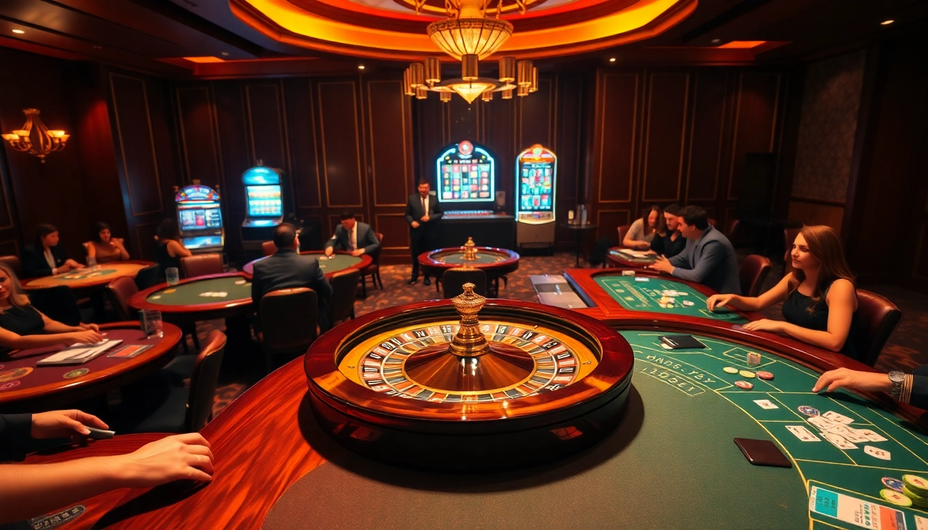 Exciting gameplay at nhà cái tt88 with roulette and poker, showcasing thrilling casino action.