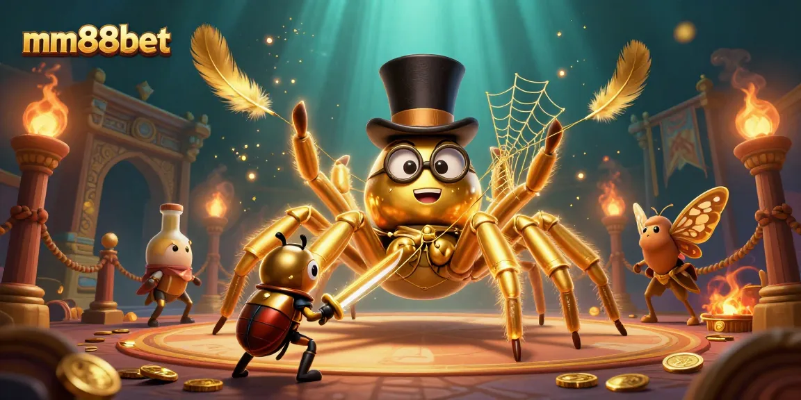 Engage with mm88bet's exciting atmosphere featuring unique characters and thrilling gambling elements.