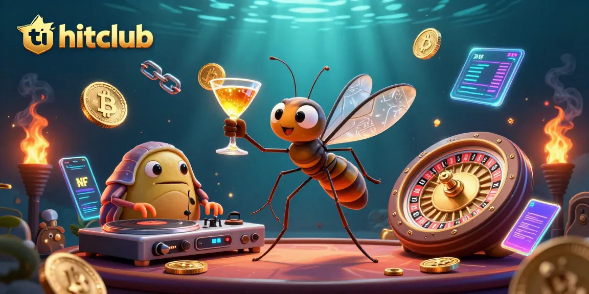 Experience the thrill of tải hitclub with dynamic casino characters amid vibrant gaming elements.