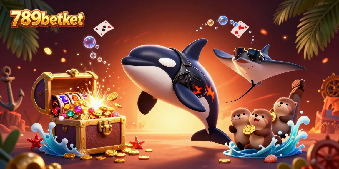 Experience amazing wins at 789betket while playing with gold coins in an animated underwater adventure.