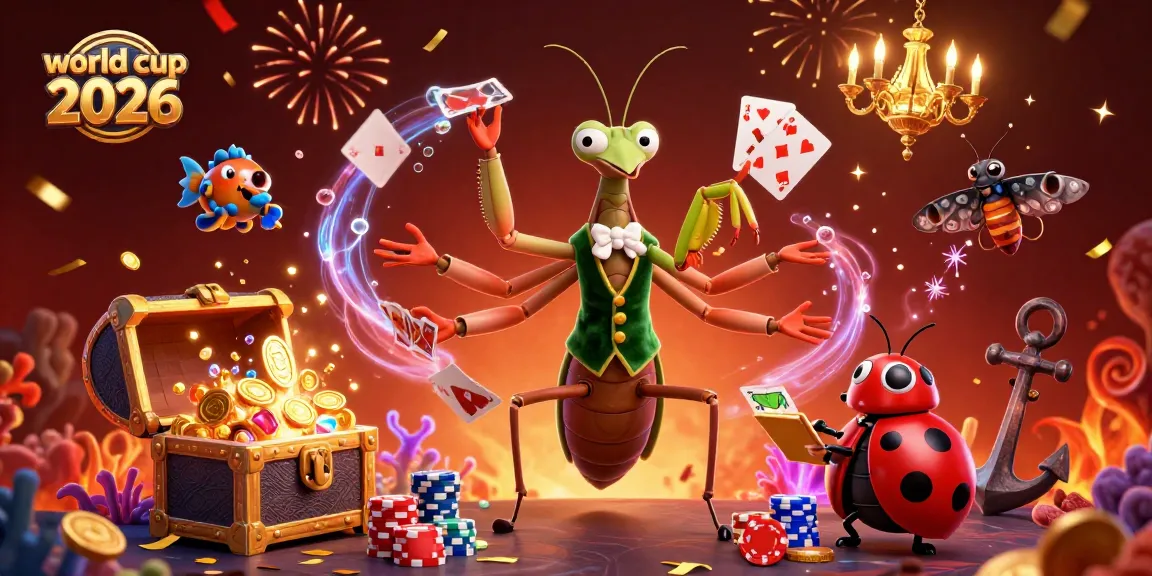 Experience thrilling gameplay with the world cup 2026 in this vibrant casino scene filled with excitement!